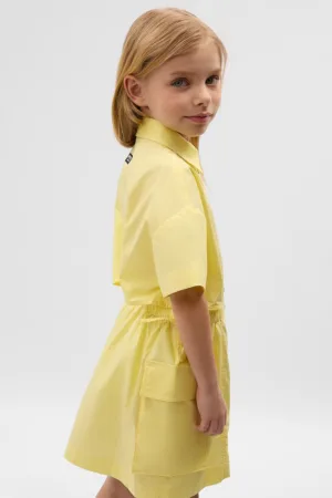 Rochie-camasa cu decupaj