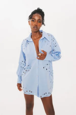 Rochie-camasa cu decupaje