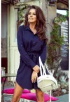 Rochie camasa cu nasturi -