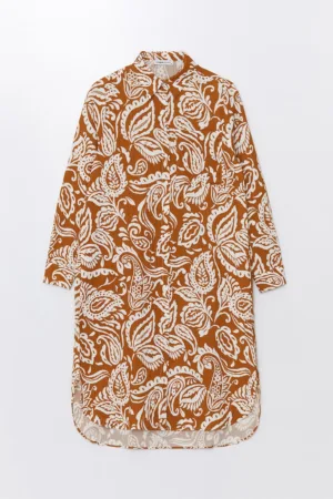 Rochie-camasa de bumbac