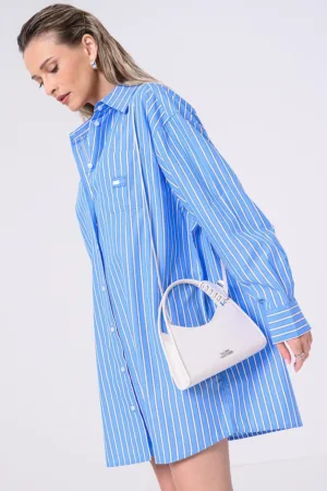 Rochie-camasa din amestec de bumbac organic