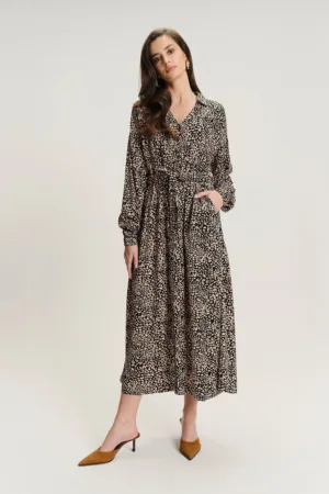 Rochie-camasa din amestec de modal si model