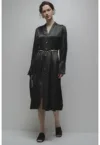 Rochie-camasa din satin
