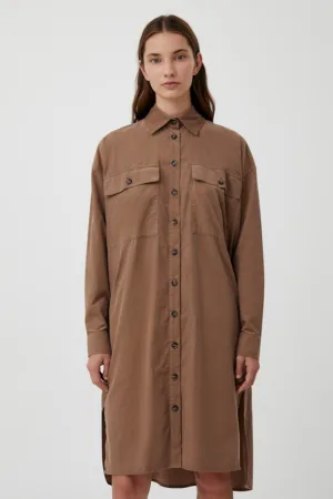 Rochie-camasa lejera cu slituri laterale