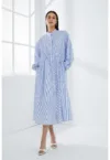 Rochie-camasa midi cu buzunare
