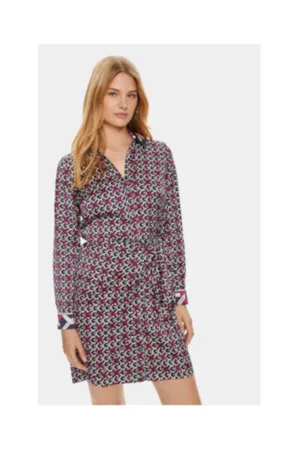 Rochie camasa scurta cu imprimeu -