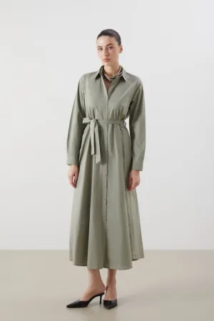 Rochie-camasa uni din bumbac