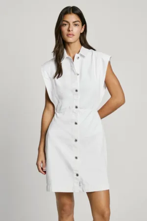 Rochie cambrata cu capse