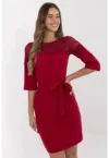 Rochie cambrata cu maneca medie