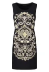 Rochie cambrata cu model Paisley