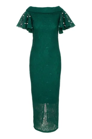 Rochie cambrata de dantela