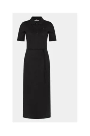 Rochie casual Dama -  Negru - bumbac organic - elastan -