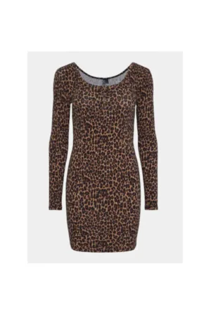 Rochie casual dama -  303435325 - Bumbac - Maro