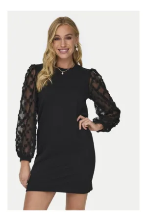 Rochie cocktail Fairview 15247384 Negru Regular Fit - Poliester