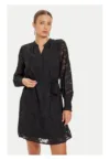Rochie cocktail Flema 14096983 Negru Regular Fit - Poliester