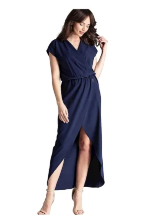 Rochie cocktail - Poliester/Elastan - Bleumarin -