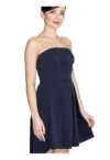 Rochie cocktail -  Poliester/Viscoza - Bleumarin