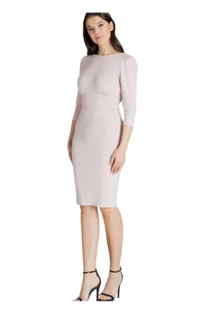 Rochie cocktail - Viscoza/Poliester - Roz
