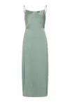 Rochie cocktail dama  14085601 - Sintetic - Verde