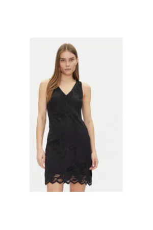 Rochie cocktail dama  14107400 - Sintetic - Negru