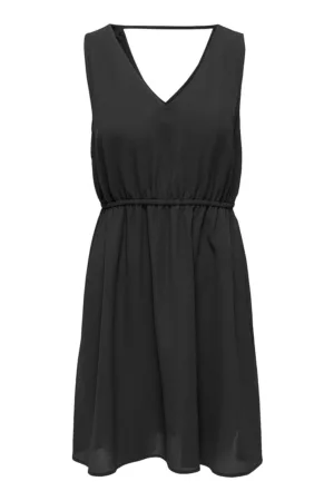 Rochie cocktail dama 15323196 - Sintetic - Negru