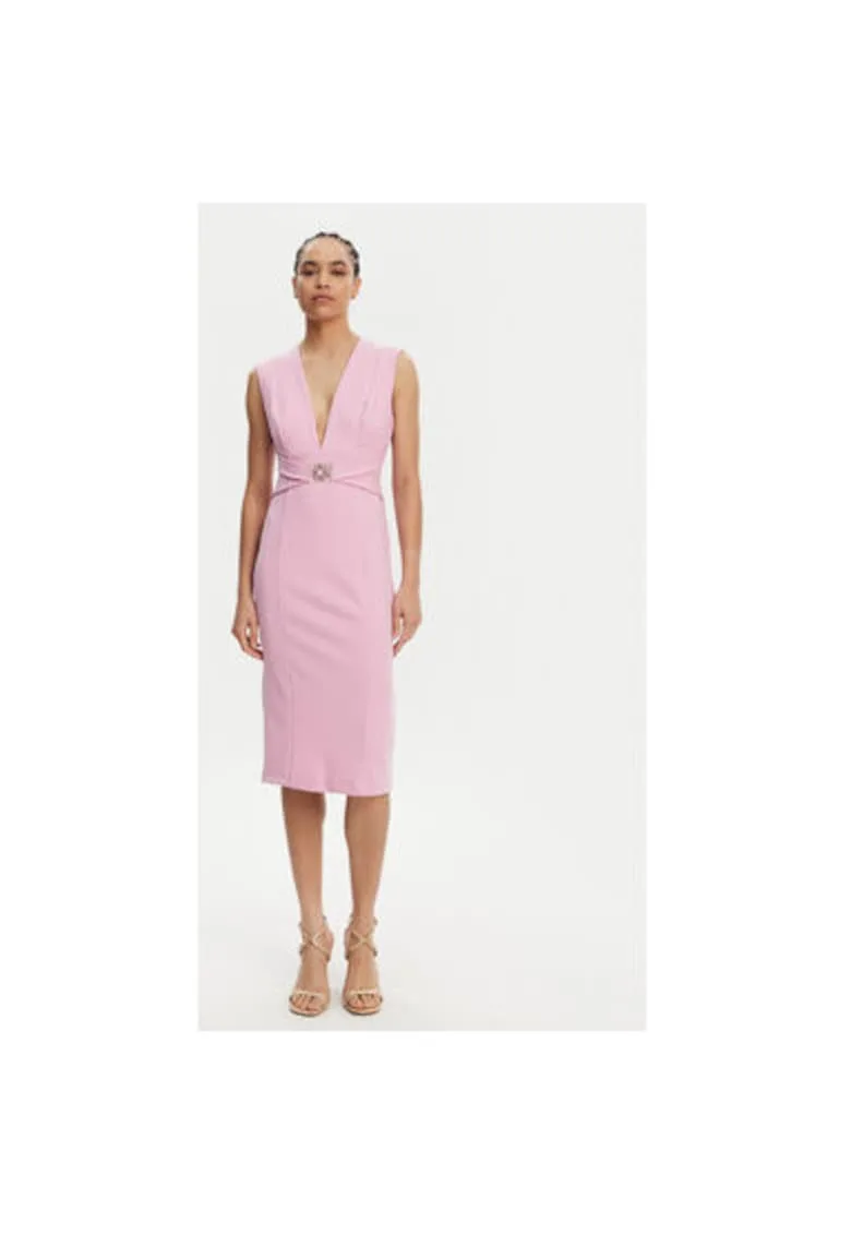 Rochie cocktail dama CFC0123769003 - Sintetic - Roz