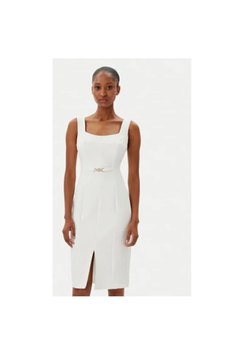 Rochie cocktail dama FR25SD2001W42901 - Sintetic - Ecru