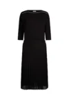 Rochie cu aspect 2in1 si strasuri