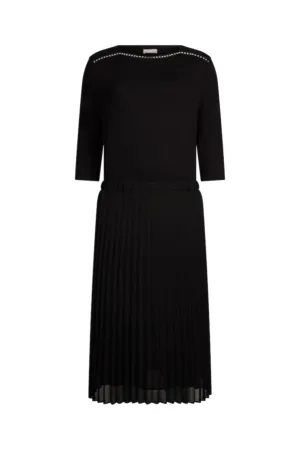 Rochie cu aspect 2in1 si strasuri