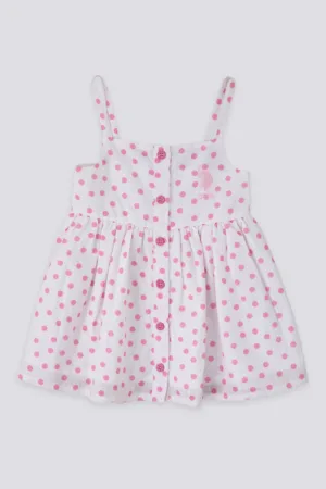 Rochie cu buline - fara maneci