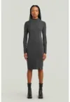 Rochie cu croiala bodycon din amestec de bumbac organic