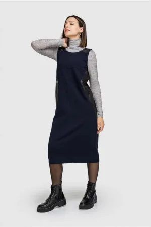 Rochie cu croiala dreapta fara maneci