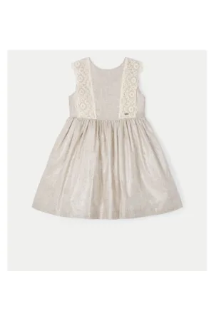 Rochie cu croiala in A si detalii cu dantela