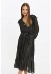 Rochie cu croiala in A si model