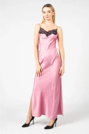 Rochie cu decolteu cu dantela - 38