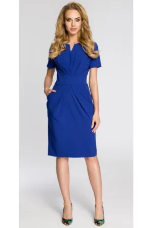 Rochie cu decolteu drapat pentru femei