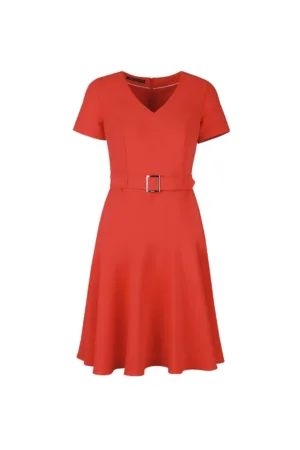 Rochie cu decolteu in