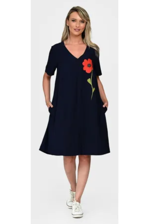 Rochie cu decolteu in V V342