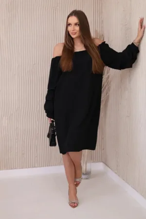 Rochie cu decolteu pe umeri -