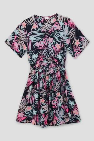 Rochie cu decupaj frontal