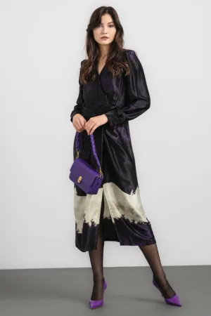 Rochie cu design petrecut