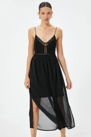 Rochie cu detalii crosetata