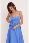 Rochie cu detaliu funda - fara maneci Lyra