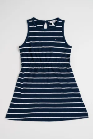 Rochie cu dungi fara maneci