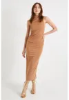 Rochie cu fronseuri - fara maneci