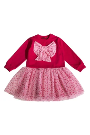 Rochie cu funda si tul