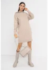 Rochie cu gluga si buzunare laterale
