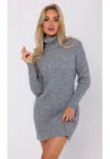 Rochie cu guler rulat -