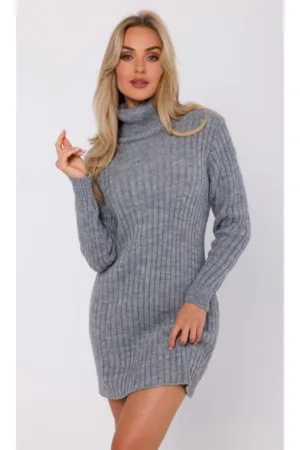 Rochie cu guler rulat -