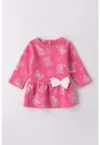 Rochie cu imprimeu cu ursulet